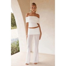 American Rag Cie Şık Harem Pantolon - Modern ve Keskin Tarzıyla, Hip Ruching Detayıyla
