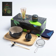 Teanagoo Japon Matcha Çay Seti, 10 Parça Seremoni Kiti, Bambu Çırpıcı, Seramik Kase ve Aksesuarlar