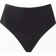 Skims Smoothing Intimates Yüksek Bel Tanga, Pürüzsüz ve Dikişsiz, Siena Renk