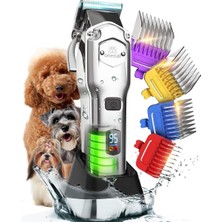 Oneisall Sessiz Köpek Tıraş Makinesi Metal Kılavuz Taraklı, Kablosuz