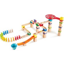 Hape Ahşap Marble Run Yarış Pisti 81 Parça Eğitici Oyun Seti 3 Yaş ve Üzeri
