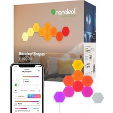 Nanoleaf Akıllı Aydınlatma Shapes,çok Renkli (Rgbw), Modüler Tasarım, Müzik Senkronizasyonu