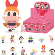 Pop Mart Crybaby × Powerpuff Girls Blind Box, Rastgele Aksiyon Figürleri, Koleksiyonluk