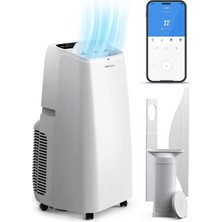 Pro Breeze 4'ü 1 Arada 12.000 Btu Akıllı Klima Isıtma, Soğutma, Wifi, Zamanlayıcı, Enerji Sınıfı A