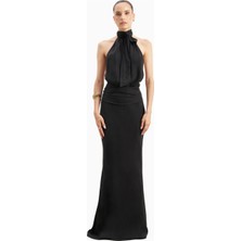 Because Of Alice Cupro Bias Cut Maxi Kadın Etek