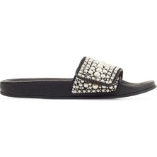 Jimmy Choo Fitz Deri Havuz Terlikleri