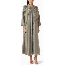 Ruya Studio Şık Boncuk Süslemeli Abaya Ince Tencel Voile ile Zarafet ve Rahatlık Sunar