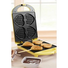 Bestron 700W Stick Kalpli Waffle Maker Lüks Retro Waffle Makinesi
