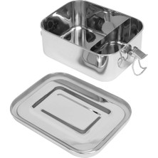 Kuchenprofi Lunchbox "classic" Paslanmaz Çelik, Silikon Contalı ve Bölmeli Sefer Tası
