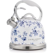 Laura Ashley China Rose 2.5l Indüksiyonlu Düdüklü Su Isıtıcı Tüm Ocaklarla Uyumlu Şık Tasarım