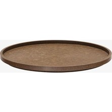 Hasami Porcelain Richlite Koyu Kahve Tepsi Kapak 185 mm Modüler Isıya Dayanıklı Tasarım