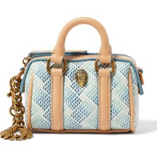 Kurt Geiger Kensington Quilted Micro Shoulder Bag 16X10 Cm, Deri Zincir Askılı Çanta