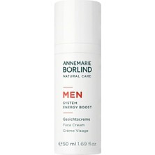Annemarie Borlind Men System Energy Boost Yüz Kremi (50 Ml) Cildi Canlandırır, , Vegan