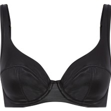 Agent Provocateur Paige Siyah Sütyen - Italyan Mikrofiber, Üç Parçalı Kap, Konforlu ve Destekleyici Tasarım