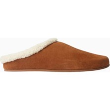 Jeffrey Campbell Kadın Süet ve Shearling Astarlı Sabo Terlik, Rahat Günlük Tasarım