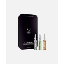 Eben Holz Anti-Aging Ampuller Hızlı Etki ile Hassas Erkek Cilt Bakımı Için All-In-One Set 50 Spf