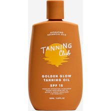 Tanning Club Tannıng Club Altın Işıltı Spf 15 Bronzlaştırıcı Yağ, 150 ml Nemlendirici ve Uv Koruma