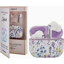 Laura Ashley Skylark Tws Kablosuz Kulaklıklar, Bluetooth 5.3, Enc Gürültü Önleme, 10 Saat Çalma
