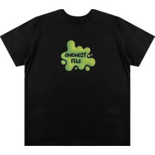 American Rag Cie Erkekler Için Slime T-Shirt - 220 Gsm Premium Pamuk ve Canlı Dtg Baskı