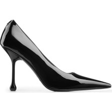 Jimmy Choo Zarif Siyah Topuklu Ayakkabı - 95MM