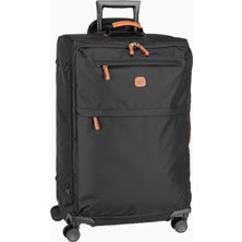 Bric's Milano Brıc's X-Travel Trolley 71 cm Deri Detaylı, Geniş Hacimli, Şık ve Hafif Valiz