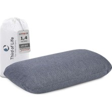 Third Of Life Quickdry Seyahat Yastığı, Hafızalı Köpük Boyun Yastığı, Isı Düzenleyici Hızlı Kuruma