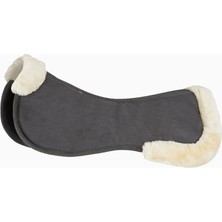 Horze Sahte Kürklü Hafızalı Köpük At Eyeri Pedi, Polar Astar & Mikrofiber, Şok Emilimi