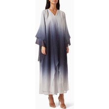 Beige Collection Işıltılı Dikişli Abaya Zamanın Ötesinde Şıklık ve Rahatlık Sunuyor