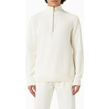 Selected Homme Organik Pamuklu Yarım Fermuarlı Kazak, Minimalist ve Modern Erkek Stili