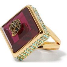 Kurt Geiger Eagle Square Cocktail Ring Kadın Yüzük 2X2X2.5 cm