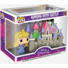 Funko Pop Town Princess Aurora Kale ile Lüks Figür 15 cm