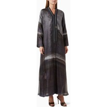 Zah Design Modern Tasarımlı Basamaklı Abaya Rahat Silueti ve Şık Detaylarıyla Günlük Kullanıma Uygun