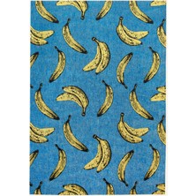 Louis De Poortere Pop Banana Halı Kaymaz Taban Pet Malzeme Pop Art Tasarım Zemin Uyumlu 240X340
