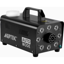 Agptek Sis Makinesi 500W, LED Işıklı & Kablosuz Uzaktan Kumandalı