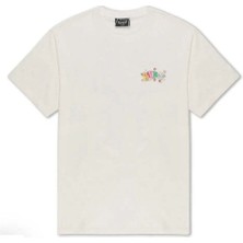 American Rag Cie %100 Pamuk Off White Kırık T-Shirt - Erkekler Için Şık ve Rahat Tasarım