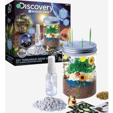 Discovery Dıy Mini Terrarium Bahçe Kiti Stem Ekosistem Oyuncağı ve Tohum Seti