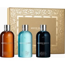 Molton Brown Holziges-Frisches Bade Geschenkset Duş Jeli Hediye Seti