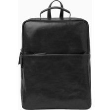 Ryoko Soho Urbanist Slim Full Grain Deri Unisex Sırt Çantası