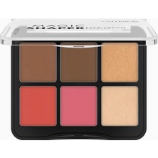 Catrice Catrıce Magic Shaper Yüz Kremi Paleti 010, Kutsal Kase, 6 Renk, Allık, Aydınlatıcı, Vegan