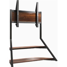Fitueyes Tv Standı 75–100", Ayarlanabilir Yükseklik, Döndürülebilir, 85 kg