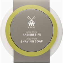 Mühle Aloe Vera Tıraş Sabunu, Hassas Ciltler Için, Porselen Kasede, Ferahlatıcı Koku