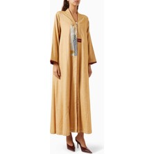 Zah Design Modern ve Şık Art Patch Abaya ile Zarif Gücünüzü Yansıtın