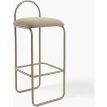 Westwing Angui Bar Taburesi – Siyah Döşeme, Minimalist Tasarım