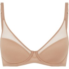 Agent Provocateur Lucky Padded Bra Noisette - Şeffaf Detaylı Kalıp Pedli Destekli Kadın Sütyen