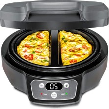 Rommelsbacher Oskar Omlet Şefi Om 950 Oskar Omlet Yapma Makinesi Şefi Plastik Koyu Gri