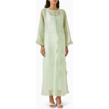 The Cap Project Hafif Organza Bulut Kırışık Abaya Modern ve Şık Modest Giyimde Fark Yaratıyor