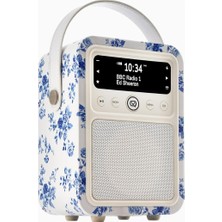 Laura Ashley Monty Taşınabilir Dab+ Radyo & Çalar Saat, Bluetooth, Fm, 60 Ön Ayarlı