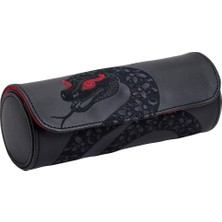 Wolf Lunar Triple Watch Roll Özel Seri Saat Rulosu, 3 Saatlik, Vegan Deri, 20X8X8 cm