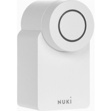 Nuki Smart Lock 4. Nesil Beyaz Akıllı Kapı Kilidi