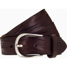 B.belt Kadın Deri Kemer, Lüks Tasarım, 100 Cm, Pimli Toka